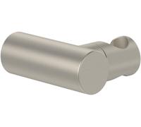 Soporte de ducha Universal Showers de Villeroy & Boch, soporte para el cabezal de la ducha, montaje en pared, hecho de latón macizo, compatible con numerosos cabezales, redondo, níquel cepillado mate