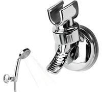 Soporte de Ducha, Ventosa Soporte de Cabezal, Soporte de Ducha Ajustable de Rotación de 360°, Universal Soporte de Ventosa para Accesorios de Baño, para el Baño del Hotel, Sin Necesidad de Taladrar