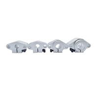 Soporte de Eje de rodamiento SHF8 SHF10 SHF12 SHF16 for Varilla de 8mm 10mm 12mm 16mm Soporte de Eje Redondo DIY XYZ Mesa CNC enrutador Impresora 3D (Size : SHF8)