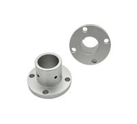 Soporte de eje guía, brida Circular, fijación óptica plana, diámetro del orificio del asiento, 3mm, 4, 5, 6, 8, 10, 12, 15, 16, 20 y 25mm, 1 Uds.(Hole diameter 4mm)