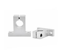 Soporte de eje óptico vertical SK8 SK10 SK12 SK16 SK20 SK25 SK30 SK35 Soporte de fijación del extremo del eje lineal Soporte de riel de guía lineal(4pcs 10mm)