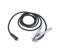Soporte de electrodo de soldadura, abrazaderas de tierra de soldadura con soporte de electrodo de cable de 10 pies para máquina soldadora