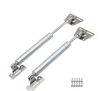 Soporte de elevación con amortiguador de gas, Amortiguadores de gas 100N 11 pulgadas plateados Paquete de 2(100n-4pcs)