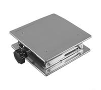 Soporte de elevación manual de laboratorio, acero inoxidable, altura ajustable, para experimentos de laboratorio, placa superior de 200 × 200 mm, 85-280