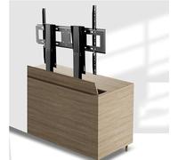 Soporte de elevación motorizado para TV con control remoto, sistema de doble motor para una elevación suave, se adapta a pantallas grandes de hasta 120 pulgadas, ideal para configuración de cine en