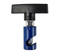 Soporte de elevación para capó de coche, soporte de aleación de aluminio para una funcionalidad estable y silenciosa en amortiguadores débiles o defectuosos del capó (azul)