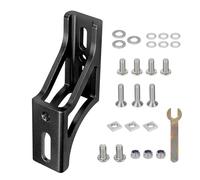 Soporte de elevación para portabujes de bicicleta plegable,Adaptador elevador para portabujes de bicicletas plegables - Accesorios de bicicleta con fácil instalación y soporte de fijación para viajes