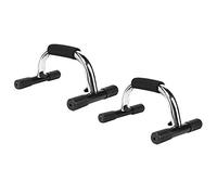 Soporte de empuje hacia arriba desmontable para entrenamiento de brazos, pecho y tríceps, fabricado en acero antideslizante con agarre acolchado de espuma, ideal para uso en casa y al aire libre