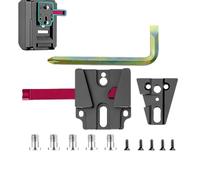 Soporte de Energía Profesional - 7,8 x 4,3 x 1 Centímetro, Base de Montaje de Cierre de Metal, de Suministro de Energía | Estudio Cine Creación de Contenido Digital Vlog Entrevista Boda