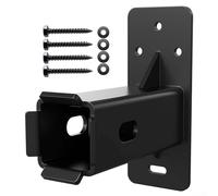 Soporte de enganche montado en la pared para bicicleta y para almacenamiento de carga compatible con receptor de acero de 1 25 pulgadas para garaje o cobertizo (1 unidad)