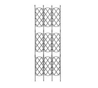 Soporte de enrejado de plantas | Plegable 46.5x135cm Marco de red de | escalada de jardín impermeable | Estante de soporte de plantas desprendible para uvas fresas vegetales flores y crecimiento