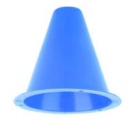 Soporte de Entrenamiento de Fútbol de Material PE, 10 Conos de Fútbol para un Mejor Control, Adecuado para Ejercicios de (Blue)
