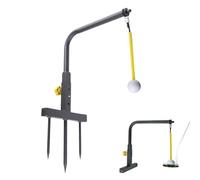 Soporte de entrenamiento de golf con simulador de altura ajustable - Equipo de entrenamiento de golf para golfistas en interiores y exteriores
