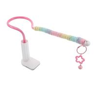 Soporte de Entrenamiento para Loros Plataforma Ajustable PVC Metal