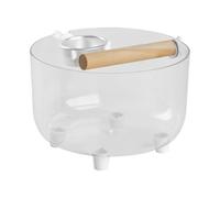 Soporte de entrenamiento para pájaros - Perrote de mesa de palo extraíble Cuenco de alimentación de acero inoxidable, diseño limpio sencillo, base de madera estable | Playstand de Inodoro Práctico