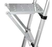 Soporte De Escalera - De Soporte Ajustable De Metal Resistente | Estación De Trabajo De Seguridad, Diseño De Escalera Ajustable para Pintores, Proyectos Domésticos De Bricolaje, Elevador De Ex