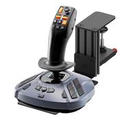 Soporte de escritorio con abrazadera de liberación rápida para joystick de vuelo, compatible con joystick Logitech G Extreme 3D Pro, Turtle Beach VelocityOne Flightstick, Thrustmaster T. Flight
