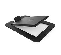 Soporte de escritorio de metal, soporte inclinable para computadora, estante para altavoces de computadora YU4 Active Bookshelf de Kanto