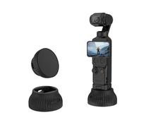 Soporte de escritorio de silicona para DJI Osmo Pocket4/3, soporte antideslizante estable, accesorios de base vertical compacta portátil para coche/escritorio (versión de escritorio negro)