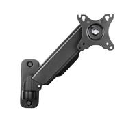 Soporte de escritorio Ewent EW1532 resorte de gas, 32 pulgadas, 9kg, VESA 100x100, negro