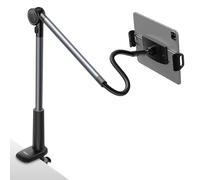Soporte de Escritorio Giratorio, Brazo para Tablet/Smartphone de 4.7" a 12.9"