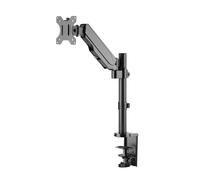 Soporte de escritorio giratorio de resorte de gas Techly ICA-LCD 515B para monitores LCD de 17-32", 8kg