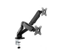 Napofix DM3200 - Soporte de pantalla plana para escritorio de 68,6 cm (27") con pinza negra - Soporte de pantalla plana para escritorio (Pince, 6,5 kg, 33 cm (13"), 68,6 cm (27"), 100 x 100 mm, negro)
