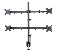 Soporte de escritorio para 4 monitores Techly ICA-LCD 382-Q 13-27” LCD 10kg giratorio