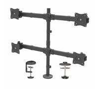 Soporte de escritorio para 4 pantallas - StarTech.com - ARMQUAD - Acero robusto - VESA - 8 kg máximo