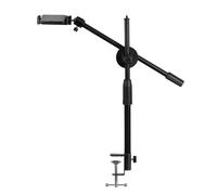 Soporte de escritorio para cámara superior con brazo ajustable, soporte para teléfono de mesa para luces de relleno de cardán, transmisión en vivo, grabación, fotografía, enseñanza en línea