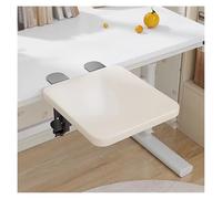 Soporte de escritorio plegable con reposamuñecas ergonómico y extensión para mayor comodidad de oficina, accesorio de estación de trabajo ajustable para una mejor postura y productividad