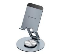 Soporte de Escritorio Plegable Fold Stand 3 en Aluminio Base Redonda Rotativa