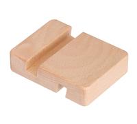 Soporte de escritorio portátil y estable, acabado liso para una sensación premium, artesanía exquisita en madera natural que añade un toque de