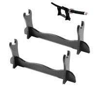 Soporte De Espada, Soporte De Exhibición De Espada, Katana Stand, Samurai Display Rack, Estante Decorativo Para Tanto, Sable De Luz, Hoja Samurái Japonesa Y Dagas Para La Oficina Y El Hogar, 2 Piezas