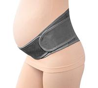 Soporte de Espalda para Embarazo, Cinturón de Maternidad Ligero para Mujeres Embarazo para Reducir la Presión en la Cintura Y la Columna Vertebral(negro, Talla única)