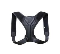 Soporte de espalda para hombres y mujeres, soporte ajustable para la parte superior de la espalda y los hombros para aliviar el dolor, entrenador de alineación de la columna vertebral (M)