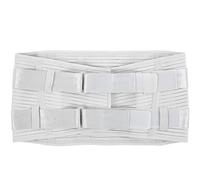 Soporte de Espalda, Soporte de Espalda Firme Ligero con Correas Ajustables Dobles para Personas con Dolor de Espalda por Enfermedades Profesionales Hernia de Disco Lumbar(M)