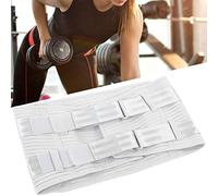 Soporte de espalda, soporte de espalda ligero con correas ajustables dobles para personas con dolor de espalda por enfermedades profesionales Hernia de disco lumbar(XXL)