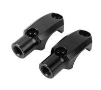Soporte de Espejo Retrovisor para Motocicleta, 1 par de Manillar de Alta Resistencia Cilindro Maestro Soporte de Espejo de Hierro Rosca en el Sentido de las Agujas del Reloj M10 X 1,25 para GSR 600