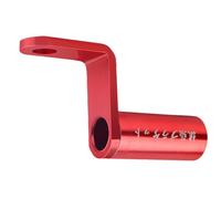 Soporte de espejo retrovisor para motocicleta, barra de montaje para espejo retrovisor de motocicleta, portaequipajes extensible de aleación de aluminio para montaje en espejo retrovisor, soporte de