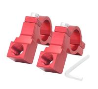 Soporte de espejo retrovisor para piezas de aluminio abrazadera universal | Accesorios para manillar de motocicleta para bicicleta, moto, moto, scooter, ciclismo, senderismo, seguridad, seguridad