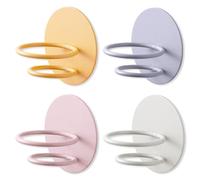 Soporte de esponja de maquillaje de 4 colores, soporte de secado para licuadora de maquillaje montado en la pared, soporte de esponja de belleza, exhibición de esponja de huevo de belleza, estuche de