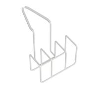 Soporte de esponja de metal, antideslizante, resistente al óxido, almacenamiento de 3 ranuras, soporte de esponja para fregadero de cocina, organizador de fregadero de cocina para esponjas, cepillo de