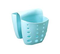 Soporte de esponja de silicona para fregadero - Cesta de drenaje perforada con múltiples orificios de drenaje Colector de alimentos, organizador de colador de secado flexible | Unidad organizadora