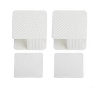 Soporte de esponja para fregadero, accesorios de ahorro de espacio con diseño de drenaje rápido, juego de 2 para cocina limpia y organizada (blanco)