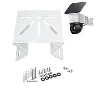 Soporte de esquina compatible con Eufy SoloCam S340/E30/S330, soporte de esquina exterior de metal, soporte de esquina de montaje de metal, soporte de esquina de montaje en ángulo, accesorio de
