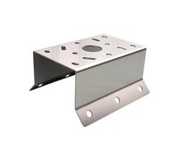 Soporte de esquina de 90 grados para cámaras CCTV, fijación de pared segura, instalación rápida, soporte de montaje inoxidable, soporte de seguridad