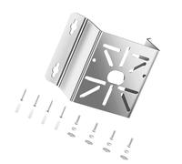 Soporte de esquina de acero inoxidable para cámaras. Montaje de instalación rápida para mejorar la vigilancia. Soporte de acero inoxidable