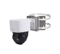 Soporte de esquina de acero inoxidable para montaje de cámaras de seguridad y luces LED, resistente a la intemperie