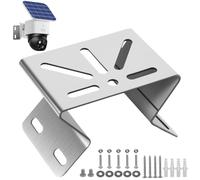 Soporte De Esquina De Metal para Eufy Security Solocam S340, Soporte De Esquina De Acero Inoxidable para Cámaras PTZ, Instalación De Cámara CCTV para Interiores y Exteriores